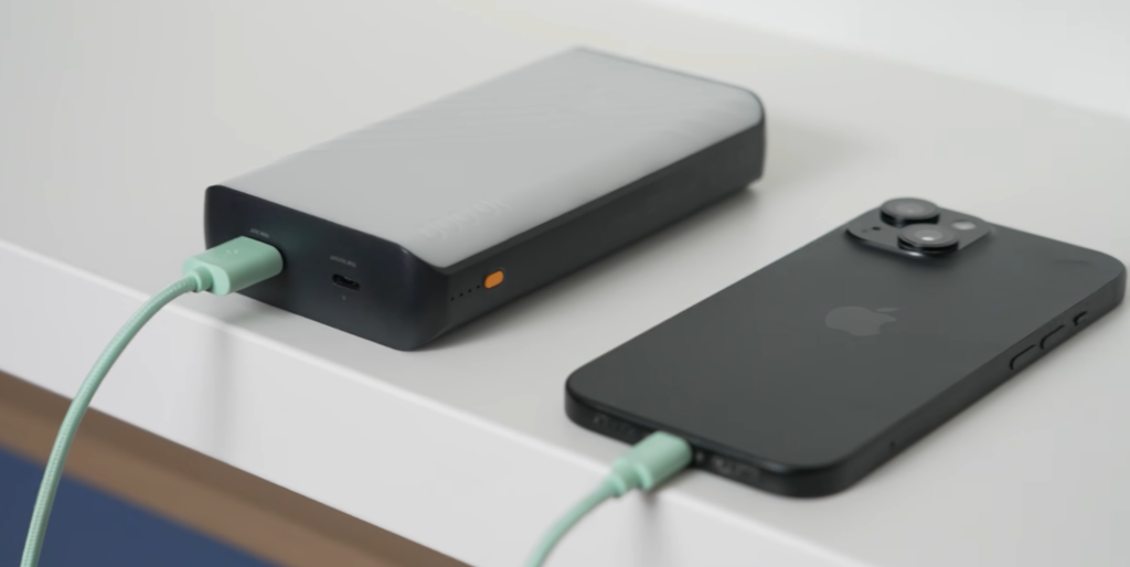 power bank charging cables