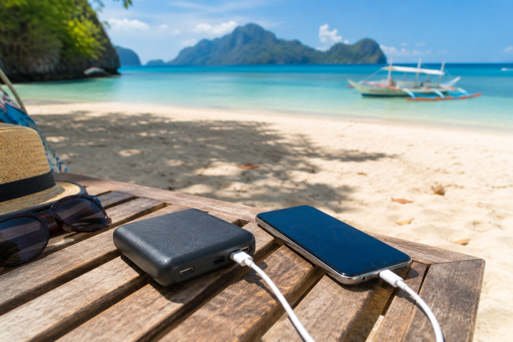 power bank overheating on the beach PH