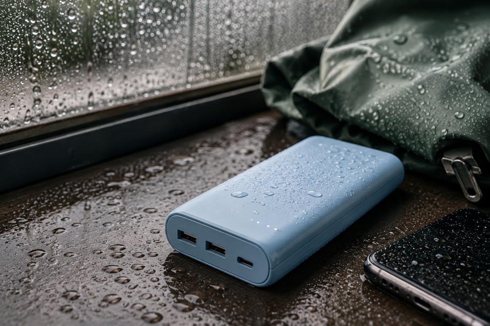 power bank in humidity
